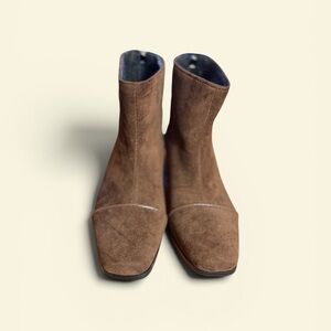 Elegant Brown Ankle Booties